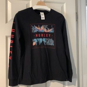 Hurley graphic long sleeve yer Size XS NWT